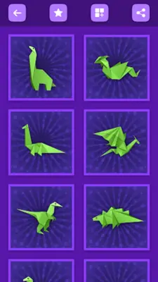 Origami Dinosaurs And Dragons android App screenshot 5