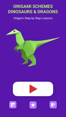 Origami Dinosaurs And Dragons android App screenshot 6